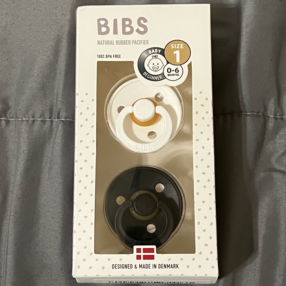 BIBS Natural Rubber Pacifier (2-pack)